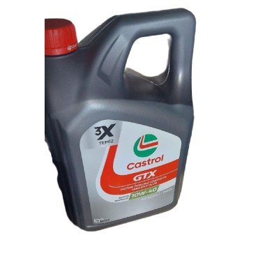 Castrol GTX  10W-40 Benzinli - Dizel  Motor Yağı 4 Litre