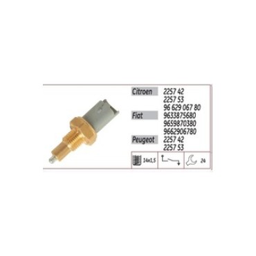 Citroen Peugeot Fiat Fiorino GERİ VİTES MÜŞÜRÜ KLF 140071 OEM: 9662906780