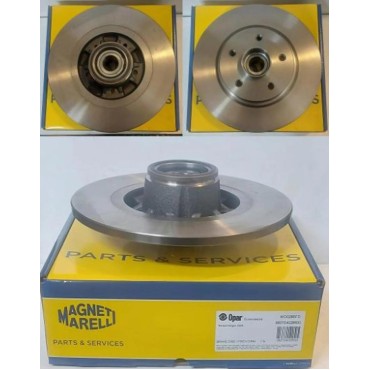 Fluence 1.5dcı Megane III 1.6 BİLYALI ARKA FREN DİSK Magneti Marelli 360704024000 OEM: 402060014R - 402060006R