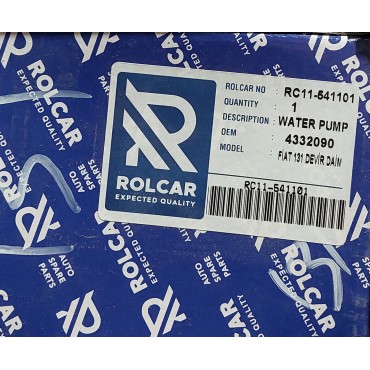 Fiat 131 DEVİRDAİM SU POMPASI Rolcar RC11541101 OEM: 4332090