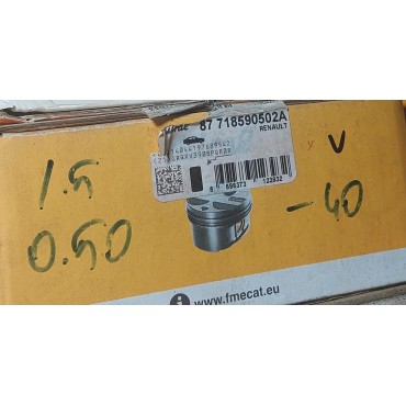 1.5 Clıo V Megane IV Captur Kadjar 050mm PİSTON SEGMAN TAKIMI Nüral 87718590502A