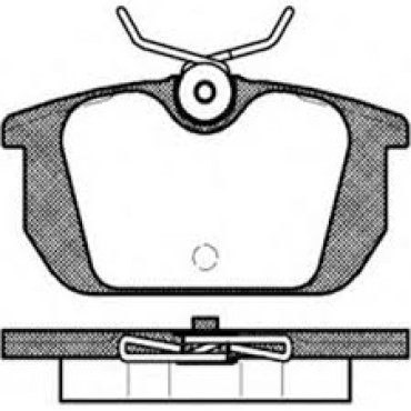 Tempra Tıpo Marea 2.0  Arka Fren Balata MGA 55114 OEM: 9945822