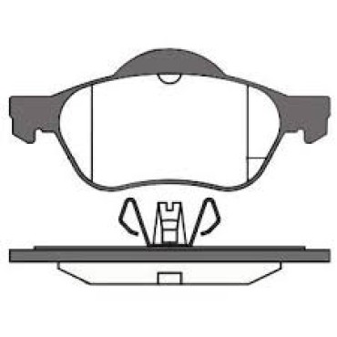 Laguna II Megane II Y.M. Scenıc II Ön Fren Balata MGA 55154 OEM: 410601237R