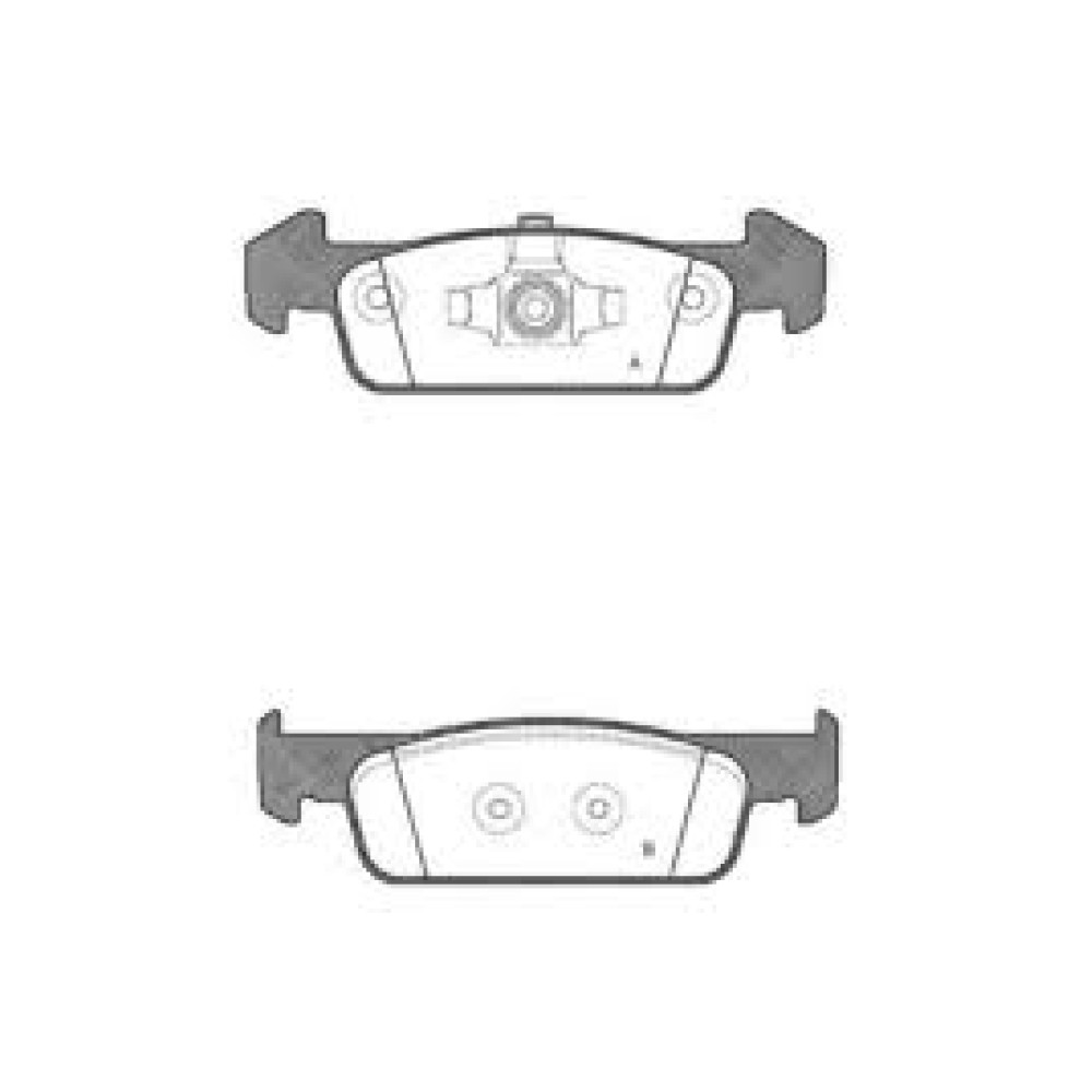 Sandero II Symbol II 1.2 16v D4f Ön Fren Balata MGA 55644 OEM: 410602396R