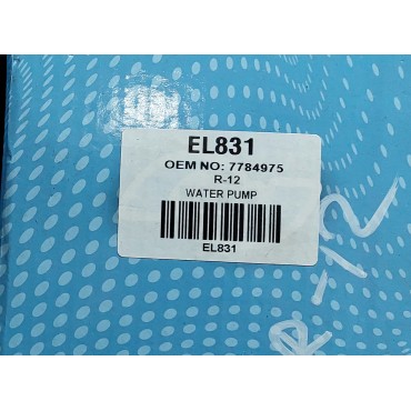 R12 Toros DEVİRDAİM SU POMPASI EL831 OEM: 7784975