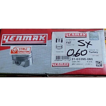 Tempra Tipo SX 0.60mm PİSTON SEGMAN TAKIMI Yenmak 31-03395-060