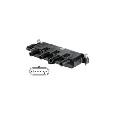  Doblo Lınea Albea Punto 500 1.4 8v  Ateşleme Bobini  Hellux HLB5030 OEM: 55208723, 55200112, 55200486