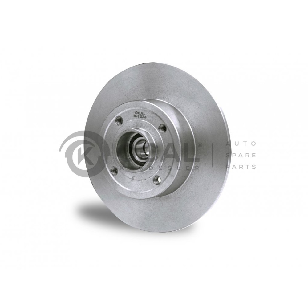 MEGANE II RULMANLI Arka Fren Disk OCAL R1234 OEM: 7701207823 