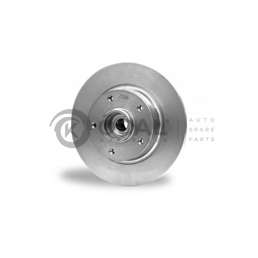 MEGANE III - FLUENCE RULMANLI  Arka Fren Disk OCAL R1237 OEM: 432007595R 